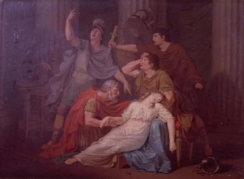 Sacrificio di Lucrezia Romana - Civiche Raccolte d'Arte di Palazzo Marliani Cicogna